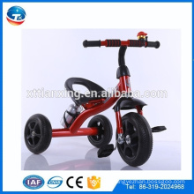2015 Nouveau produit de style pour tricycle tricot de luxe, tricycle trike enfant bon marché, tricycle pour enfants avec roues en caoutchouc deux assises